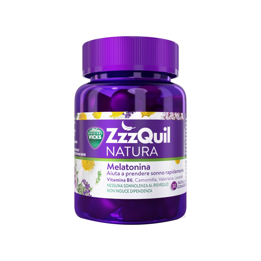 vicks-zzzquil per dormire-natura-30-pastiglie-gommose